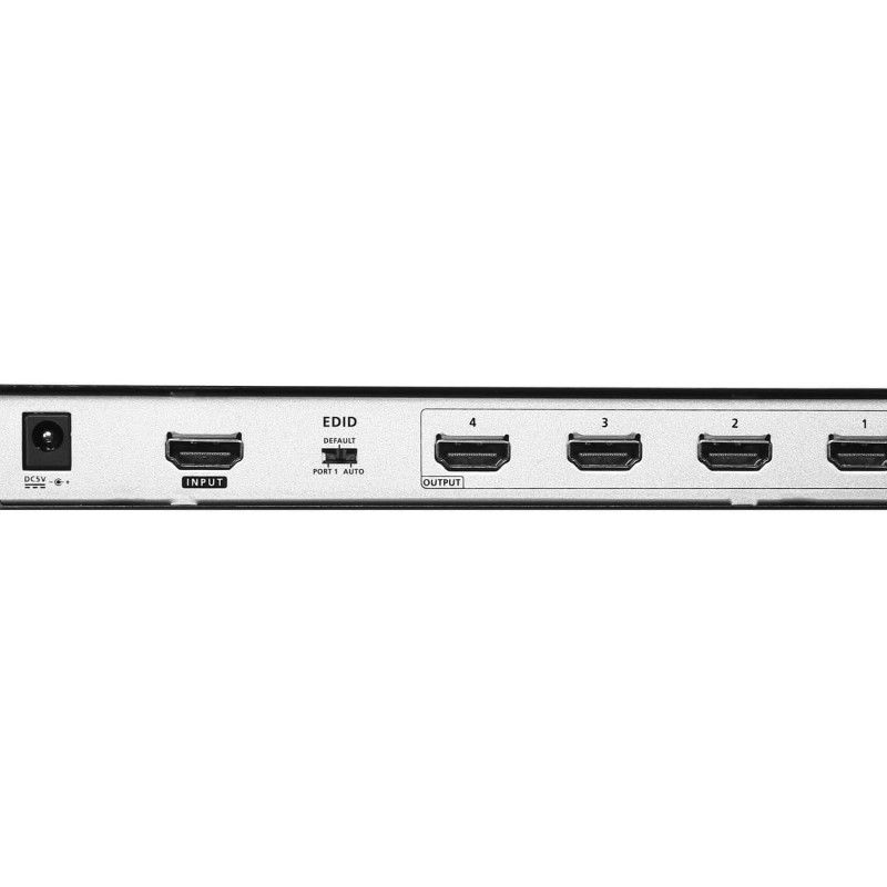 SPLITTER video ATEN, split HDMI la 4 monitoare, conector 1: HDMI (M); conector 2: HDMI (M) x 4, 