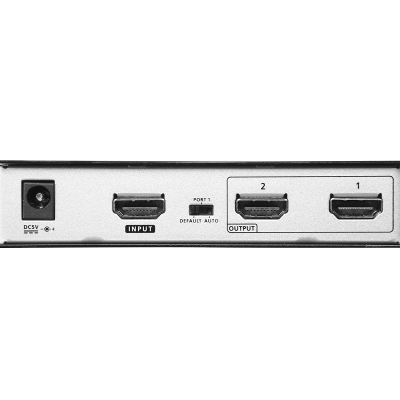 SPLITTER video ATEN, split HDMI la 2 monitoare, conector 1: HDMI (M); conector 2: HDMI (M) x 2, 