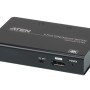 SPLITTER video ATEN, split 2 monitoare la 1 PC, conector 1: DisplayPort (M); conector 2: DisplayPort (M) x 2, 