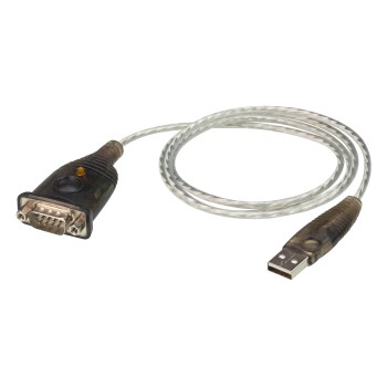 ADAPTOR USB ATEN, USB 2.0 (T) la Serial RS232 (9-pin)(T), 1 m, gri,