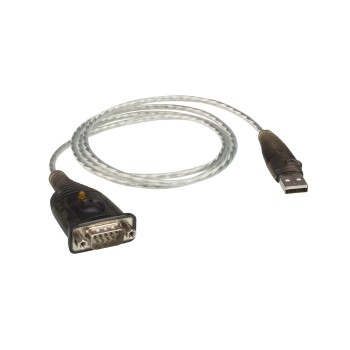 ADAPTOR USB ATEN, USB 2.0 (T) la Serial RS232 (9-pin)(T), 1 m, gri,