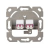 PRIZA LC duplex cu 2 iesiri, LOGILINK pt. cablu fibra optica, LC OS2 OM2/OM3/OM4/OM5, plastic cu mansoane ceramice, 1 buc., aplicabila, capace de praf, 