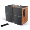 BOXE EDIFIER 2.0, RMS:  42W (2 x 21W), bluetooth, telecomanda wireless, volum, bass, treble, optical, sub-out, brown, 