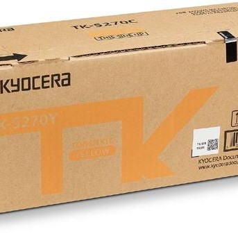 Toner Original Kyocera Yellow, TK-5270Y, pentru ECOSYS M6230|M6630, 6K, (timbru verde 1.2 lei) , 