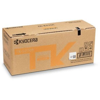 Toner Original Kyocera Yellow, TK-5270Y, pentru ECOSYS M6230|M6630, 6K, (timbru verde 1.2 lei) , 