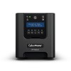 UPS CYBER POWER Line Int. cu sin. pura, cu management, Tower, LCD,  750VA/675W, AVR, 6x IEC, baterie 2x 12V/7Ah, incarcare pana la 8h, USB, RS232, slot SNMP, APFC, EPO, LCD detasabil, hot-swapp, tehn. GreenPower, 