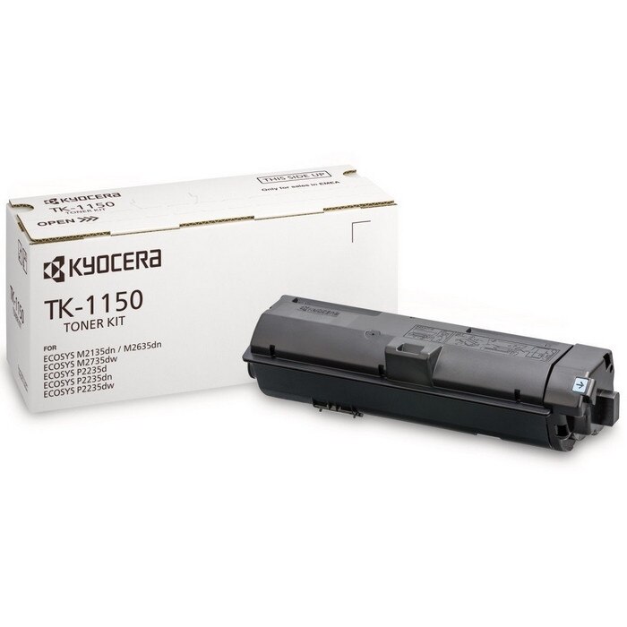 Toner Original Kyocera Black, TK-1150, pentru Ecosys M2135|M2635|M2735|P2235, 3K, (timbru verde 1.2 lei) , 