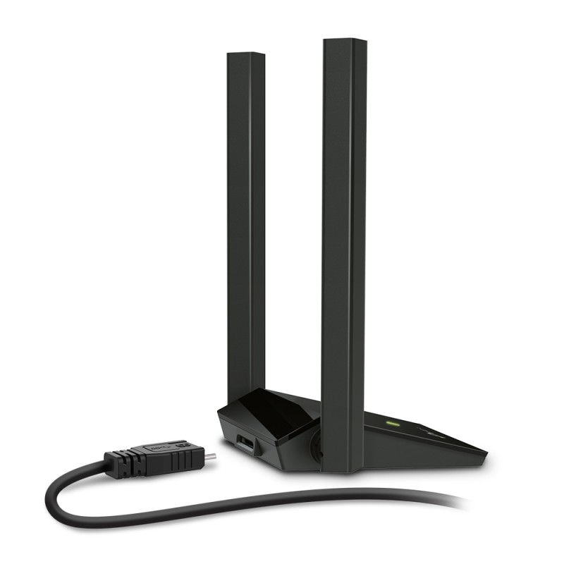 ADAPTOR RETEA TP-LINK AC1300, extern wireless 2.4 GHz | 5 GHz, USB 3.0, port, 867 Mbps, antena externa x 2, 