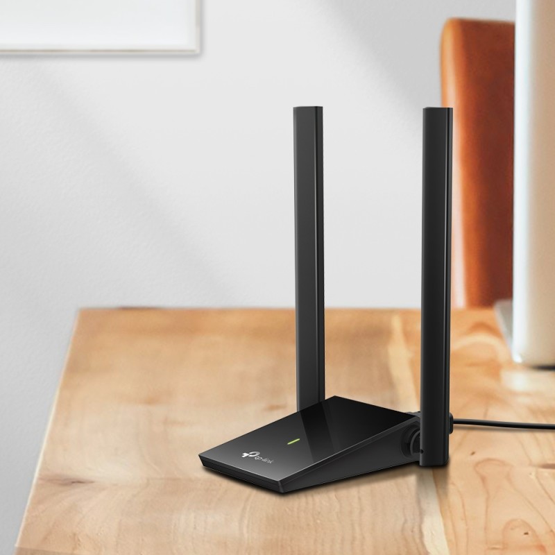 ADAPTOR RETEA TP-LINK AC1300, extern wireless 2.4 GHz | 5 GHz, USB 3.0, port, 867 Mbps, antena externa x 2, 