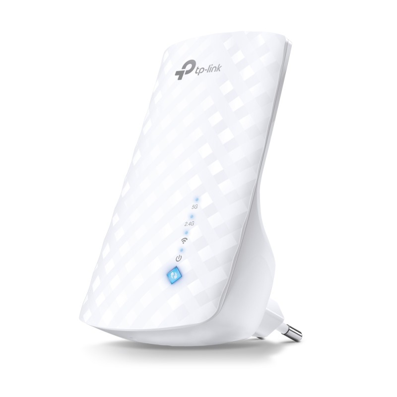 RANGE EXTENDER TP-LINK wireless 750Mbps,3 antene interne, dual band AC750, 2.4GHz & 5GHz 