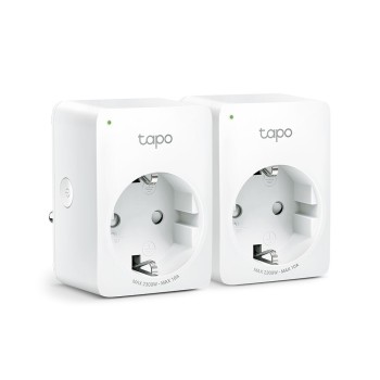 PRIZA inteligenta TP-LINK, Schuko x 1, conectare prin Schuko (T), 10 A, programare prin smartphone, Bluetooth, WiFi, alb 
