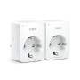 PRIZA inteligenta TP-LINK, Schuko x 1, conectare prin Schuko (T), 10 A, programare prin smartphone, Bluetooth, WiFi, alb 