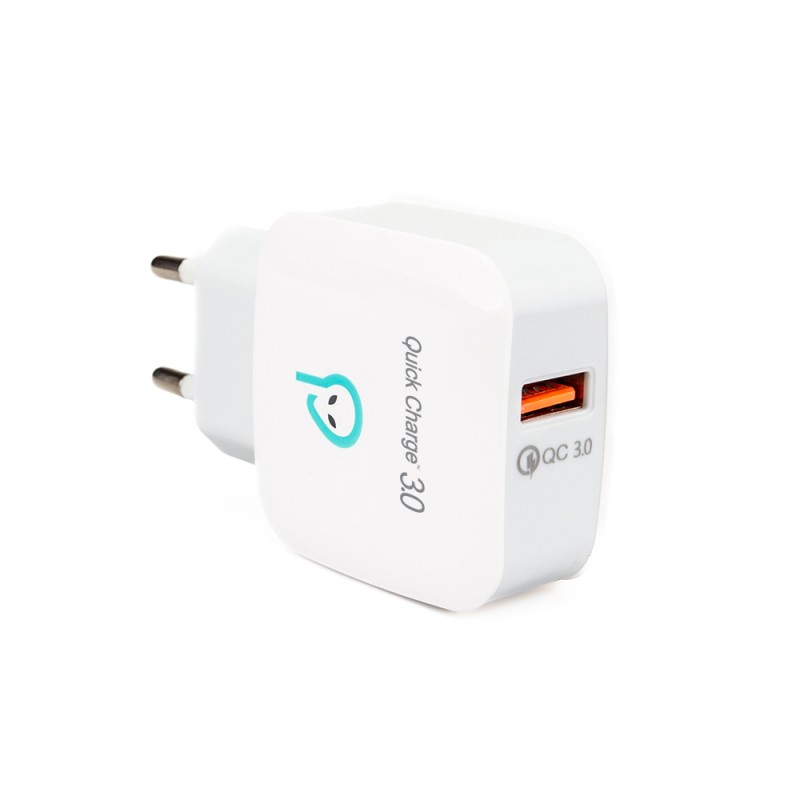 ALIMENTATOR retea SPACER Quick Charge 3.0 18W, 1 x USB 