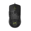 MOUSE DELUX, gaming, cu fir, USB, optic, 7200 dpi, butoane/scroll 7/1, buton selectare viteza, negru, 
