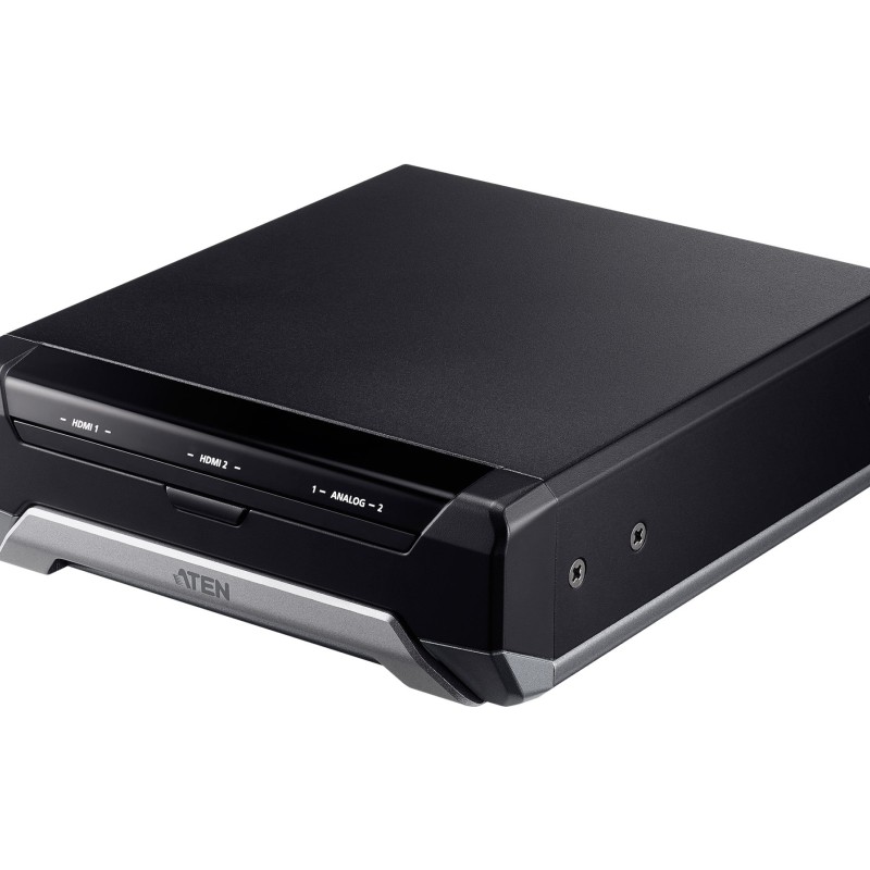 PLACI de CAPTURA ATEN, extern, intrare RCA x 2 | HDMI (M) x 2, iesire HDMI (M), cablu USB-B la USB-C | USB-B la USB A, Dual HDMI to UVC Capture, 