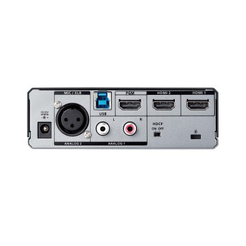 PLACI de CAPTURA ATEN, extern, intrare RCA x 2 | HDMI (M) x 2, iesire HDMI (M), cablu USB-B la USB-C | USB-B la USB A, Dual HDMI to UVC Capture, 