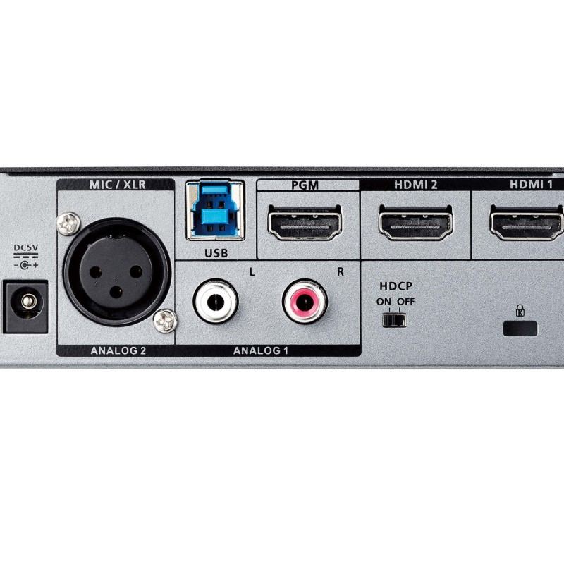 PLACI de CAPTURA ATEN, extern, intrare RCA x 2 | HDMI (M) x 2, iesire HDMI (M), cablu USB-B la USB-C | USB-B la USB A, Dual HDMI to UVC Capture, 
