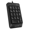 TASTATURA numerica A4TECH Fstyler, 18 taste, USB, 150cm, compact design, black, 