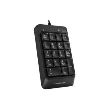 TASTATURA numerica A4TECH Fstyler, 18 taste, USB, 150cm, compact design, black, 