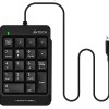 TASTATURA numerica A4TECH Fstyler, 18 taste, USB, 150cm, compact design, black, 