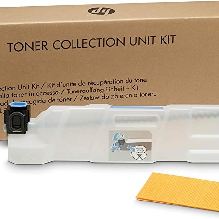 Waste Toner Original HP CMYK, CE980A, pentru Color LaserJet CP5525 series|Enterprise M750 series, 150K, (timbru verde 1.2 lei) , 