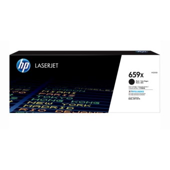 Toner Original HP Black, nr.659X, pentru Color LaserJet Enterprise M856|MFP M776 series, 34K, (timbru verde 1.2 lei) , 
