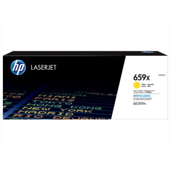 Toner Original HP Yellow, nr.659X, pentru Color LaserJet Enterprise M856|MFP M776 series, 29K, (timbru verde 1.2 lei) , 
