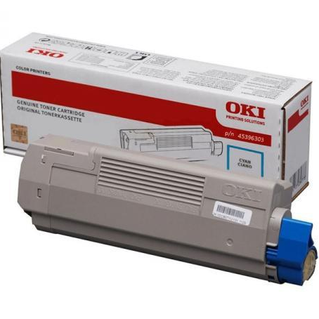 Toner Original Oki Cyan, 45396303, pentru MC760|MC770|MC780, 6K,