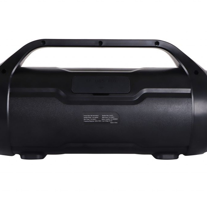 BOXE portabile AKAI, compact 2.0, RMS 15W, Bluetooth, conector Bluetooth, Jack 3.5mm, USB, negru, 