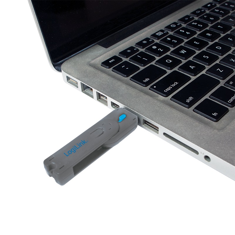 PORT Blocker LOGILINK, USB-A,  1buc. contine 1 cheie, 