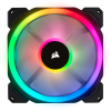 VENTILATOR CORSAIR, pt carcasa PC, 140 mm, 1300 rpm, LED RGB, pack 1 ventilator, 