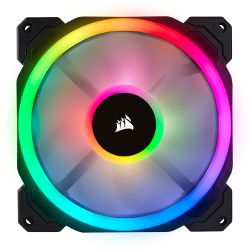 VENTILATOR CORSAIR, pt carcasa PC, 140 mm, 1300 rpm, LED RGB, pack 1 ventilator, 