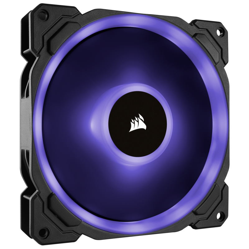 VENTILATOR CORSAIR, pt carcasa PC, 140 mm, 1300 rpm, LED RGB, pack 1 ventilator, 