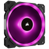 VENTILATOR CORSAIR, pt carcasa PC, 140 mm, 1300 rpm, LED RGB, pack 1 ventilator, 