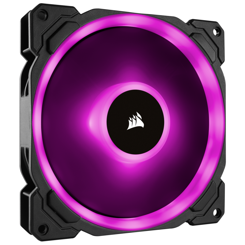 VENTILATOR CORSAIR, pt carcasa PC, 140 mm, 1300 rpm, LED RGB, pack 1 ventilator, 