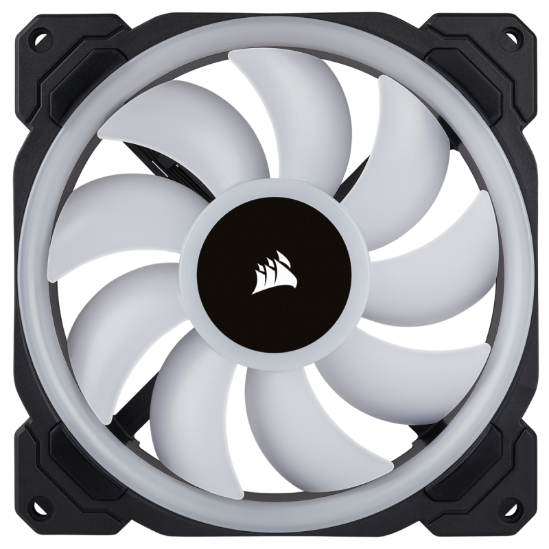 VENTILATOR CORSAIR, pt carcasa PC, 140 mm, 1300 rpm, LED RGB, pack 1 ventilator, 