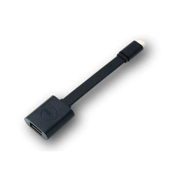 CABLU alimentare si date DELL, pt. smartphone, USB 3.0 (M) la USB Type-C (T), 0.13 m, metal, plastic, negru, 