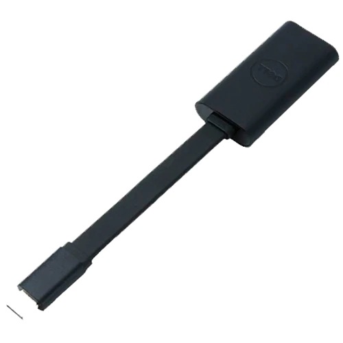 CABLU alimentare si date DELL, pt. smartphone, USB 3.0 (M) la USB Type-C (T), 0.13 m, metal, plastic, negru, 