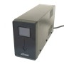 UPS GEMBIRD Line Int. cu sin. simulata, cu management, Tower, LCD,  850VA/510W, AVR, 1x Schuko + 2x IEC, baterie 1x 12V/8Ah, incarcare pana la 12h, USB, 2x RJ11, 