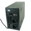 UPS GEMBIRD Line Int. cu sin. simulata, cu management, Tower, LCD, 1200VA/720W, AVR, 2x Schuko + 3x IEC, baterie 2x 12V/7Ah, incarcare pana la 12h, USB, 2x RJ11, 