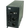 UPS GEMBIRD Line Int. cu sin. simulata, cu management, Tower, LCD, 1500VA/900W, AVR, 2x Schuko + 3x IEC, baterie 2x 12V/8Ah, incarcare pana la 12h, USB, 2x RJ11, 