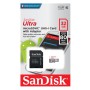 CARD MicroSD SANDISK, 32 GB, microSDHC, clasa 10, standard UHS-I U1, 