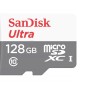 CARD MicroSD SANDISK, 128 GB, MicroSD, clasa 10, standard UHS-I U1, 