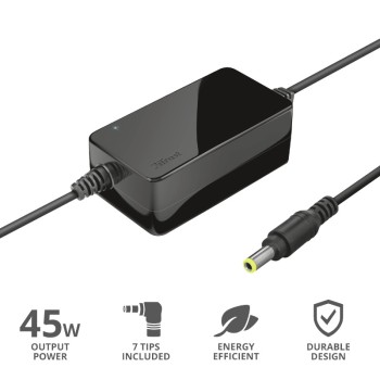 ALIMENTATOR Notebook universal TRUST la retea, 45 Watt, iesire 18 - 20 Volt, 