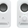 BOXE LOGITECH 2.0, RMS:  3W (2 x 1.5W), white, 