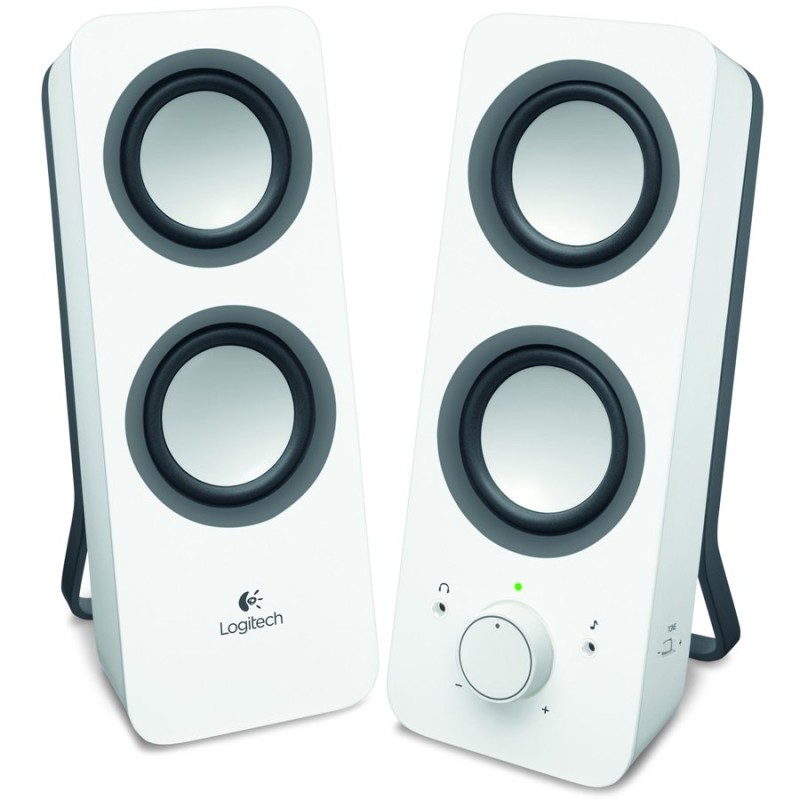 BOXE LOGITECH 2.0, RMS: 5W (2 x 2.5W), white, 