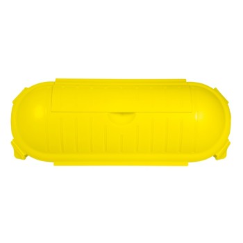 CUTIE protectie priza Logilink, pentru exterior, protectie IP44, galben, 
