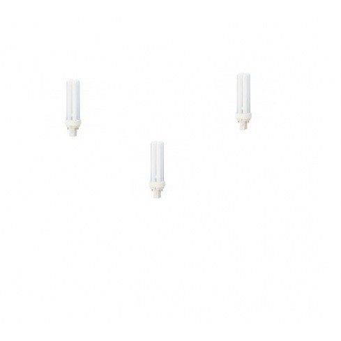 BEC fluorescent Panasonic, soclu G24D-1, putere 13W, forma liniar, lumina alb calda, alimentare 220 - 240 V, 