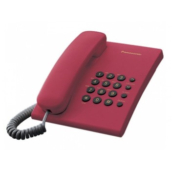 Telefon analogic KX-TS500FXR,rosu, (timbru verde 0.8 lei)