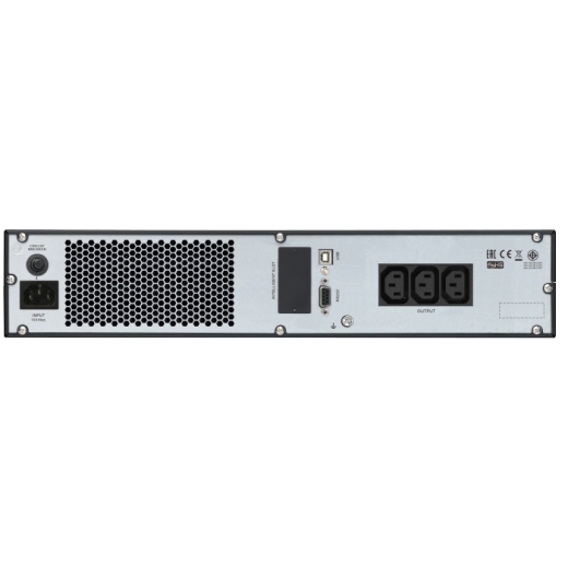 UPS APC, Online, Tower/rack, 800 W, fara AVR, IEC x 3, display LCD, back-up 11 - 20 min. 